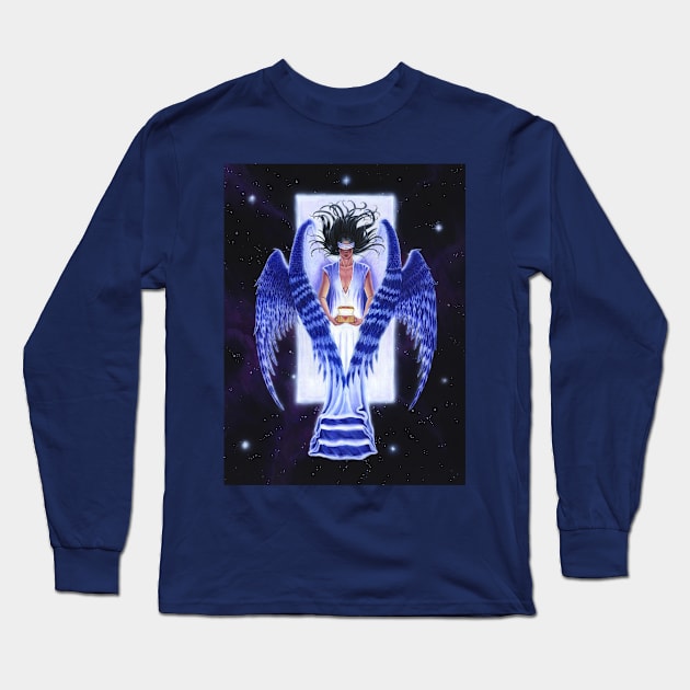 The Angel of Secrets Long Sleeve T-Shirt by SillWill Studios